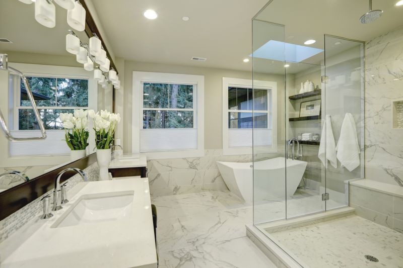 Spa-Style Tub and Shower Combo